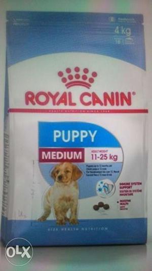 Medium Junior 4KG Royal Canin Puppy Food