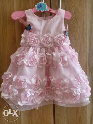 Pink fairy froke size 1 to 2 year