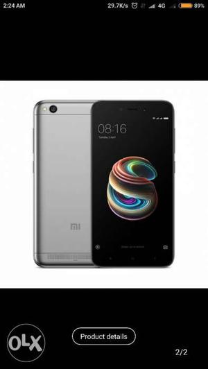 Redmi 5A 2+16 Seal pack Gold and grey
