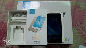 Vivo v5s mat black 100% good working condition