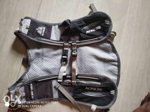 White And Black Hydration Backpack