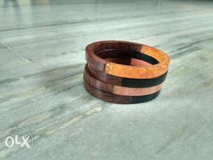 Wooden Bangles for western wear