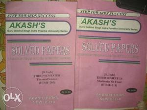 Akash Previous Years Paper Book For Fluid