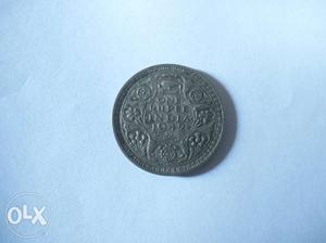  Antique 1 rupee silver coin King George VI