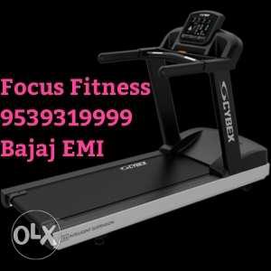 Black And Gray Treadmill // Home & GYM Equipment's