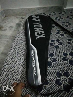 Black And Gray Yonex Badminton Racket Bag