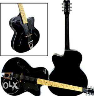 Black Electric Guitar Collage