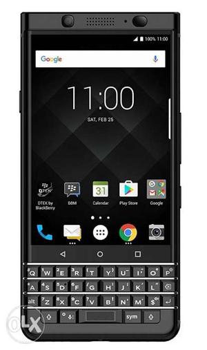 Blackberry Keyone. 20 days old. Black Colour.