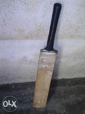 Brown And Black Handle Cricket Bat