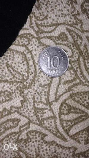 Coin 10 paisa  year