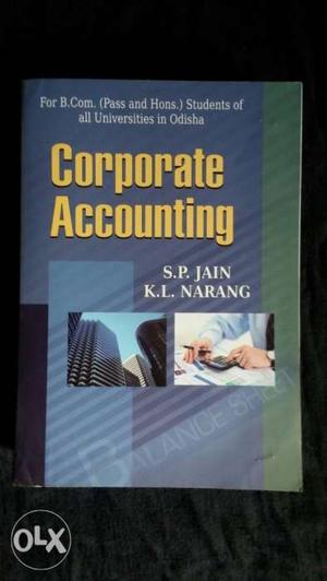 Corporate accounting book sell