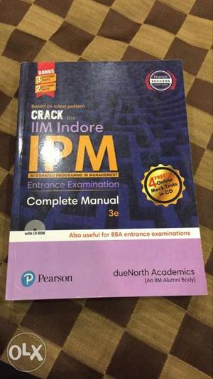 Crack IIM Indor IPM Complete Manual Book