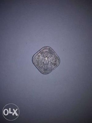  Fifty paise old coin