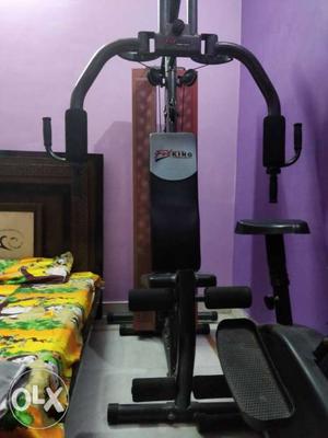 Fit king home gym and body line cycle and cross