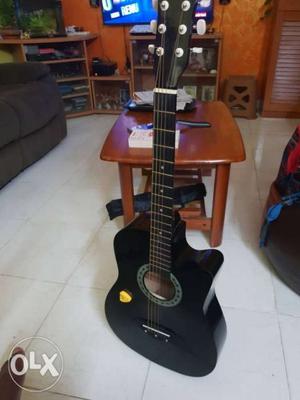 For sale acoustic guitar for beginners 3 years