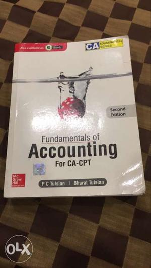 Fundamentals Of Accounting For CA-CPT Book