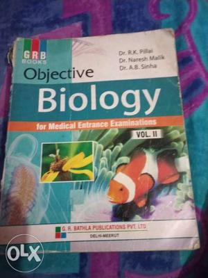 GRB Books Objective Biology Vol II Book