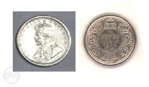 George V  Silver 25 Paisa