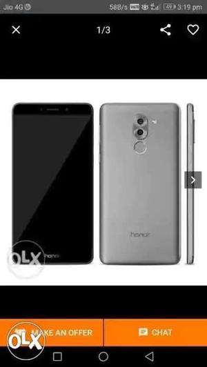 Honor 6x 32and 3gb good condition 3months old