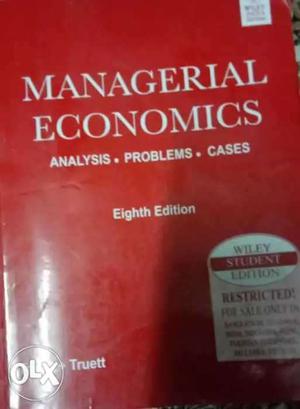 Managerial Economics Eight Edition Book