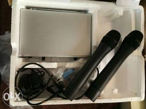 Microphone 2 micc set brand new 1 day used