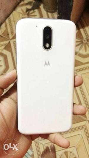 Moto G4+ in mint condition with bill box