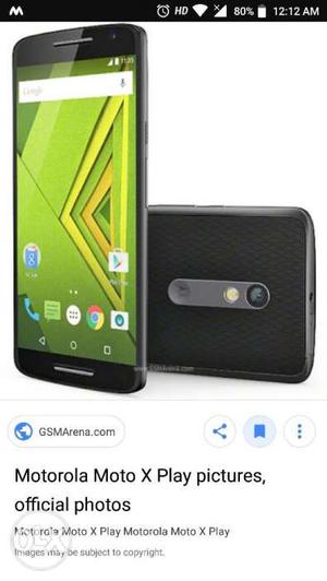 Moto X play 4g mobile very good condition 21