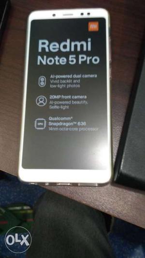 Note 5 pro 2 day use only..