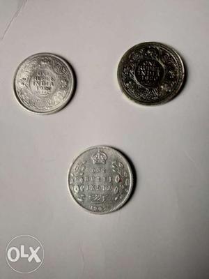Old pure silver coins  each