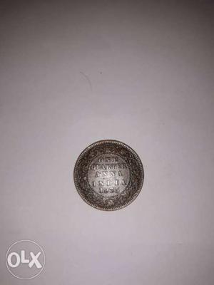  One Quarter Ann India Coin