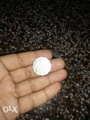 Opd 10 paise coin made of some different material