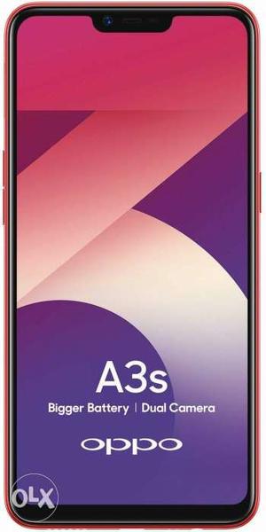 Oppo A3s Only 12 days old with all accessories