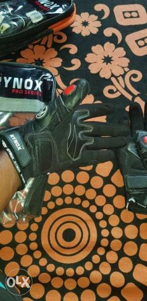 Pair of Brand New Rynox Hand Gloves (brand New