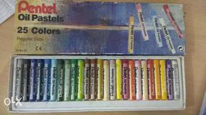 Pentel oil pastels 25 pieces Imported.