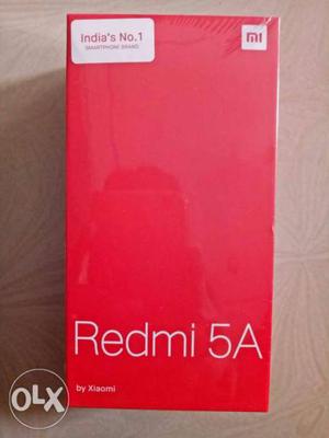 Redmi 5A seal pack 3/32 gb gold color