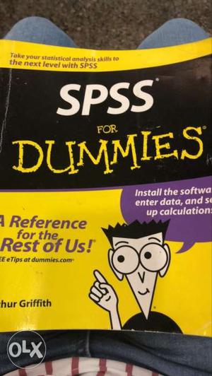 SPSS for Dummies... almost like new. good