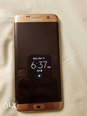 Samsung s7 edge gold colour 32 Gb 6 months old