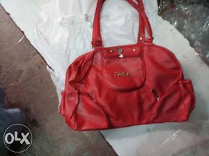 Women's Red Leather purse wholesale rate