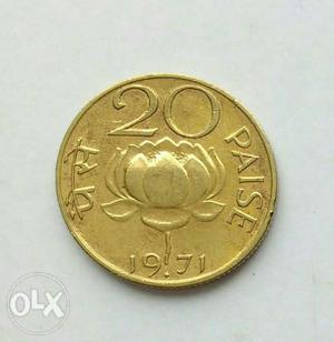  paise lotus coin.