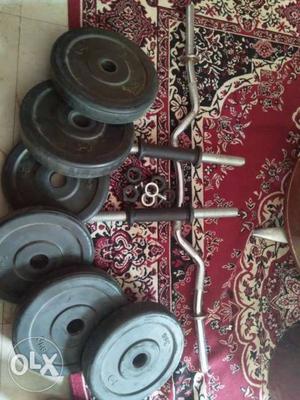 20kg black all in one Weight Plate Set