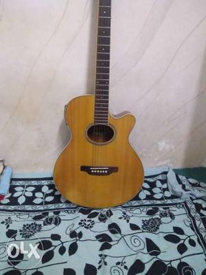 ARIA semi-acoustic guitar with 4 band equalizer