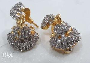 American Diamond Earrings.
