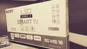 Best price me 50"Led TV box pckd with bill One year warranty