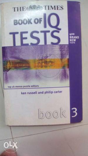 Book Of IQ Tests By Russell And Carter Book