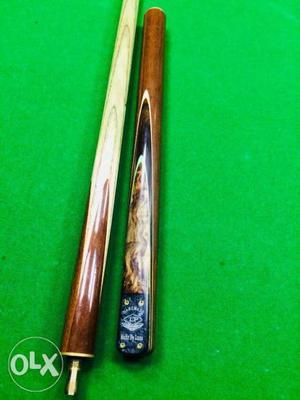 Brown And Beige Cue Stick