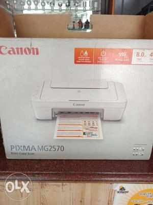 Canon all in one printer unused without cartridge
