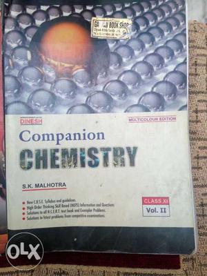 Chemistry 11 Dinesh companion in good condition