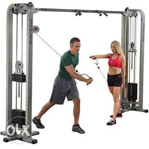 Commercial gym equipments and cardio machines in