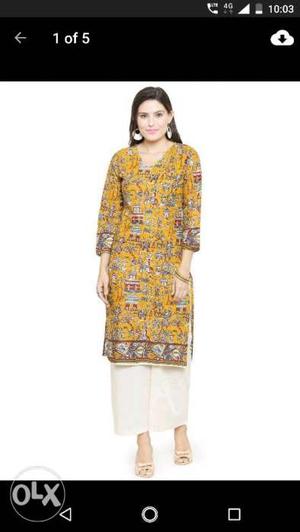 Cotton Kurti's available on wholesale prices in