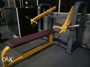 Dual axis flat bench press(3month old)